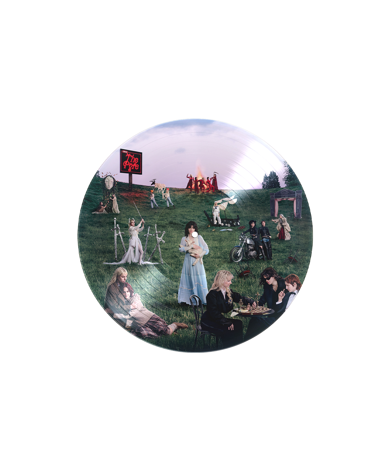 From the Pyre Picture Disc Art