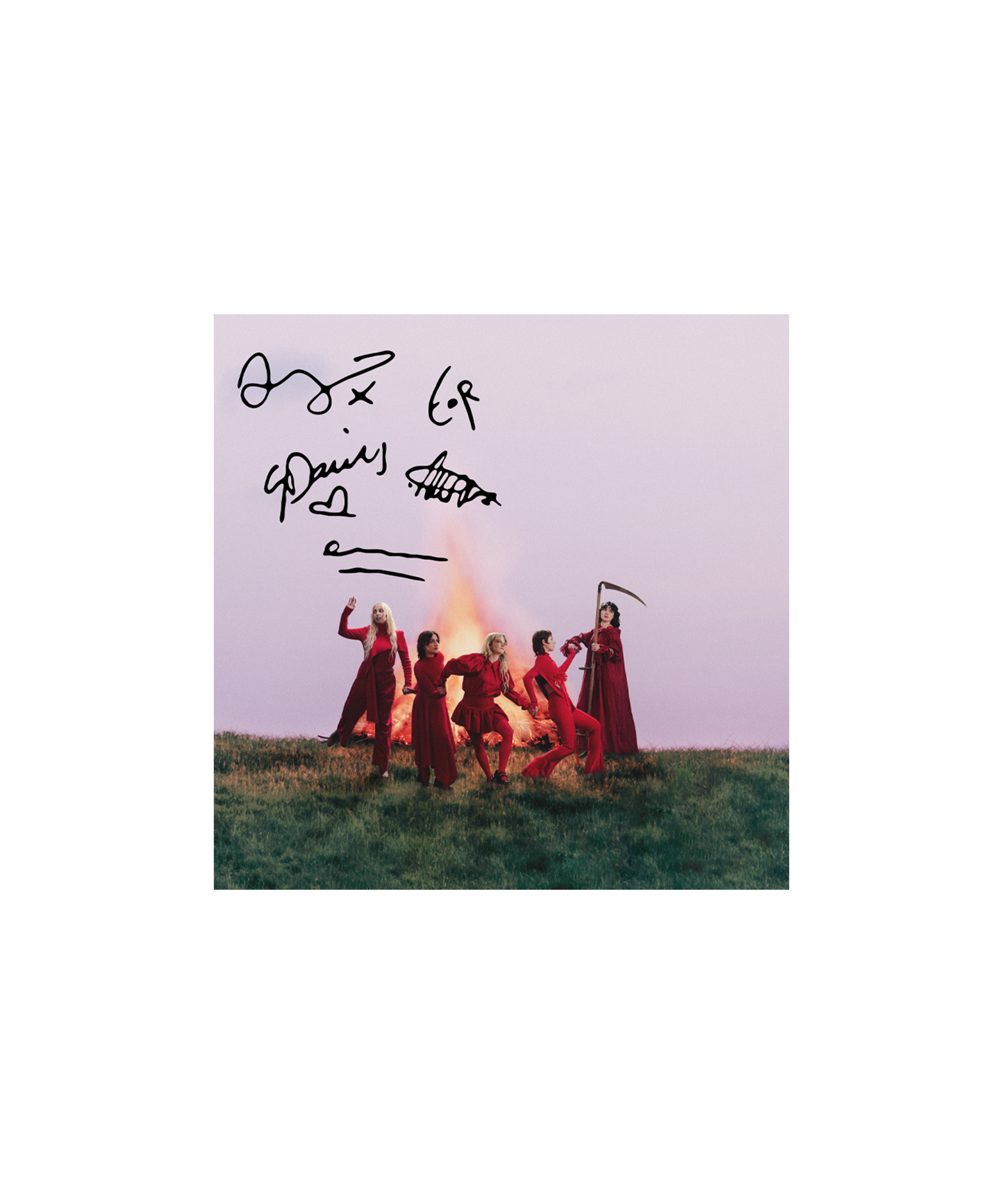 From the Pyre LP + Signed Insert