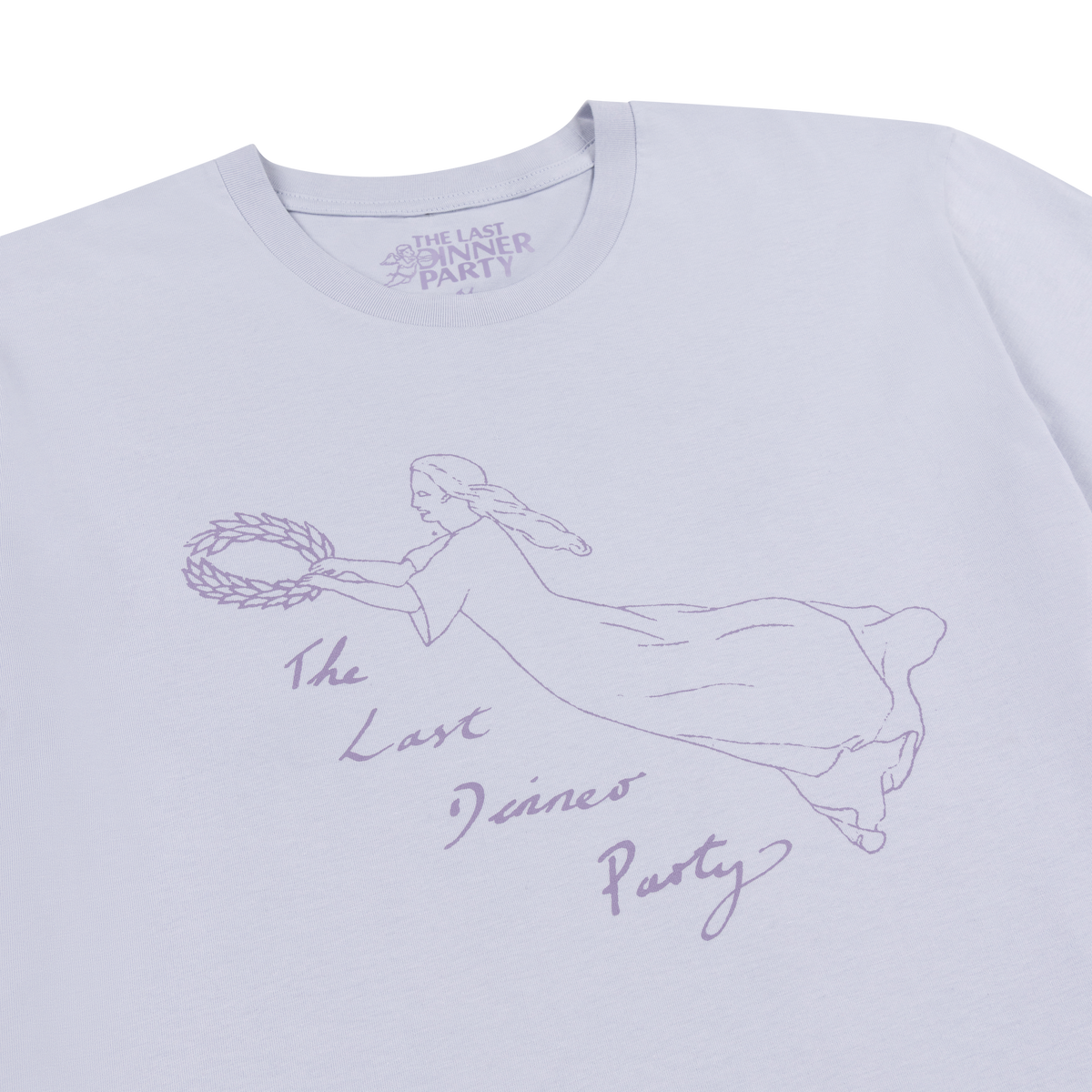 Purple Wreath Logo T-Shirt graphic