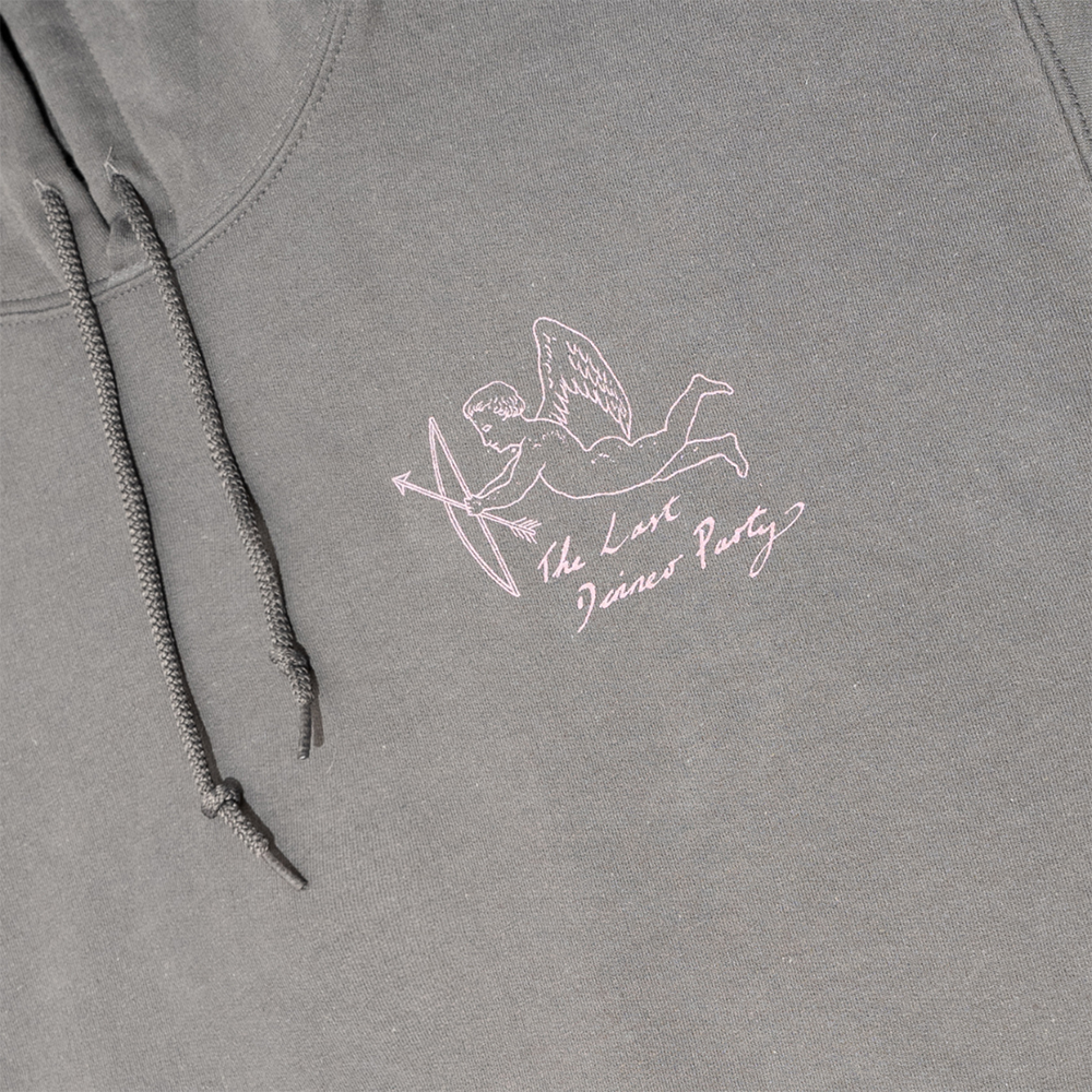 Cherub Grey Hoodie Detail