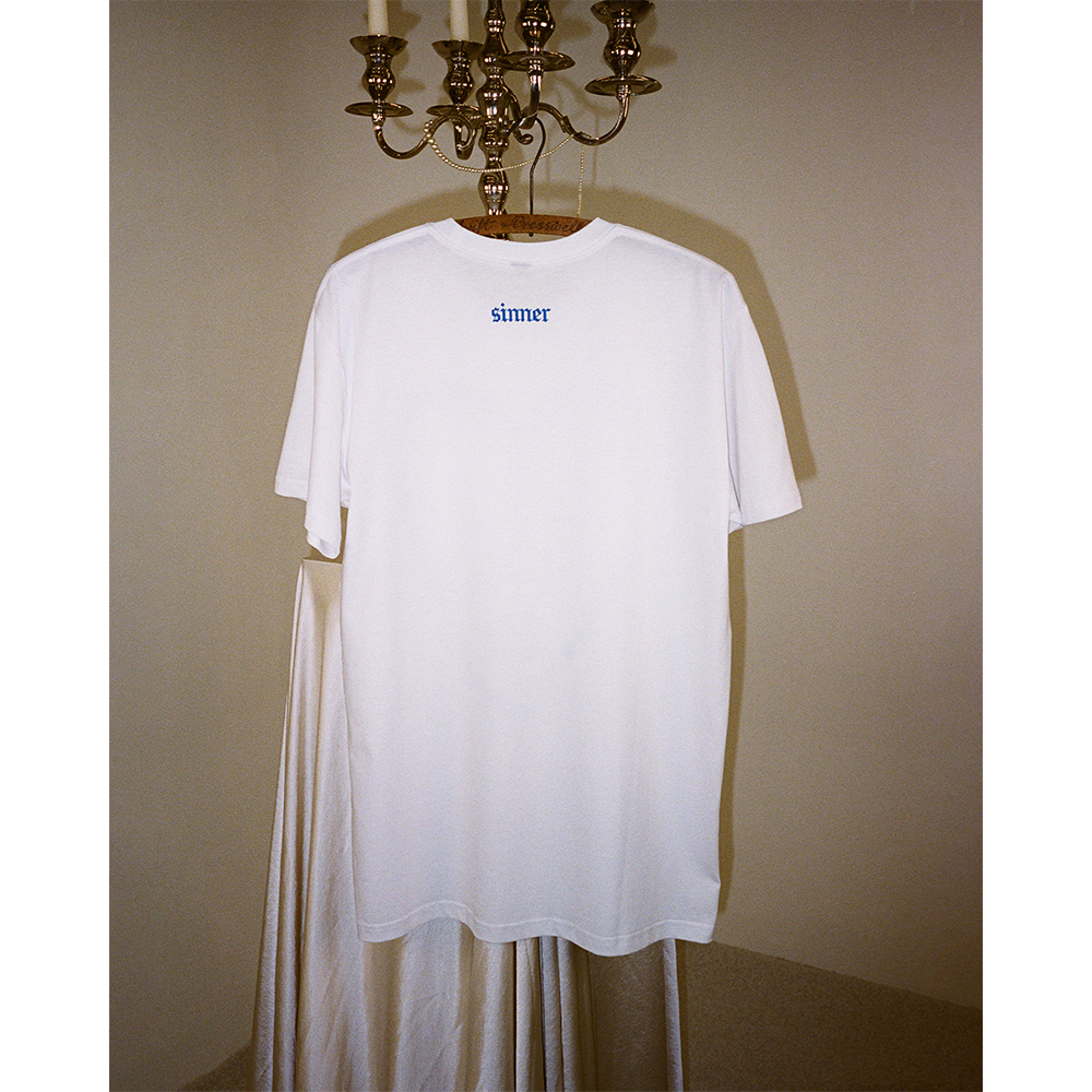 Rosary White Tee Back