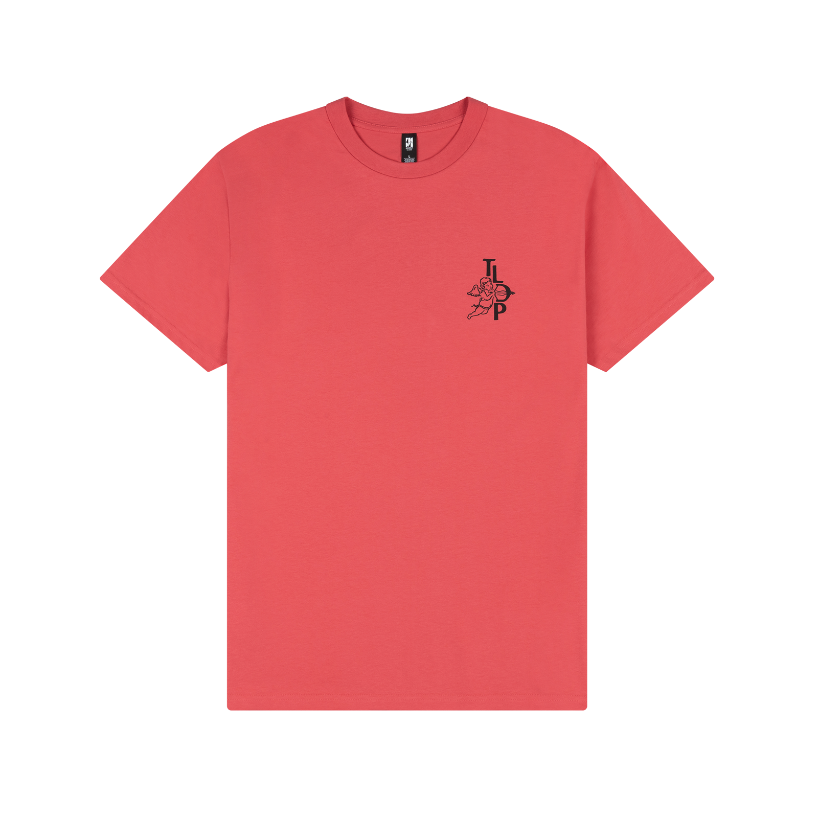 From The Pyre Overdyed Red T-Shirt Front
