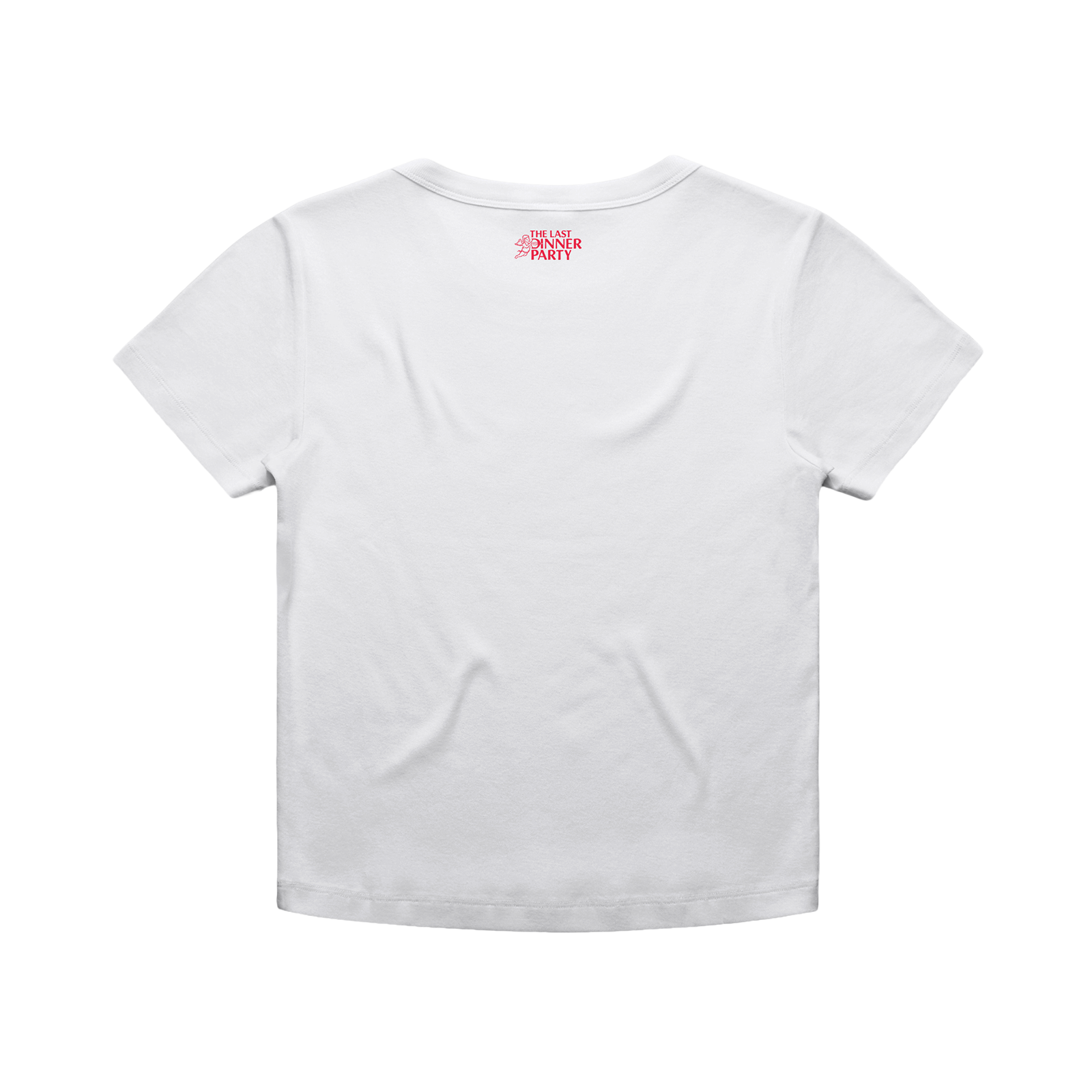 Silhouette Print White Baby T-Shirt