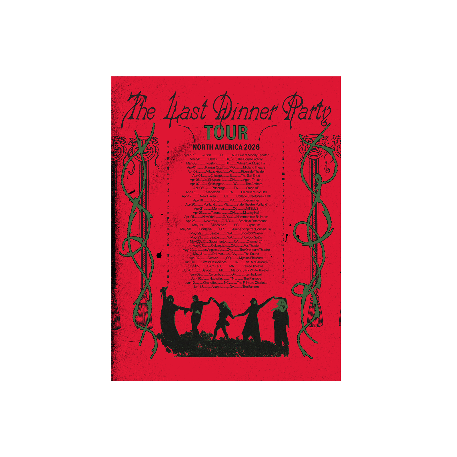 From The Pyre Tour Poster