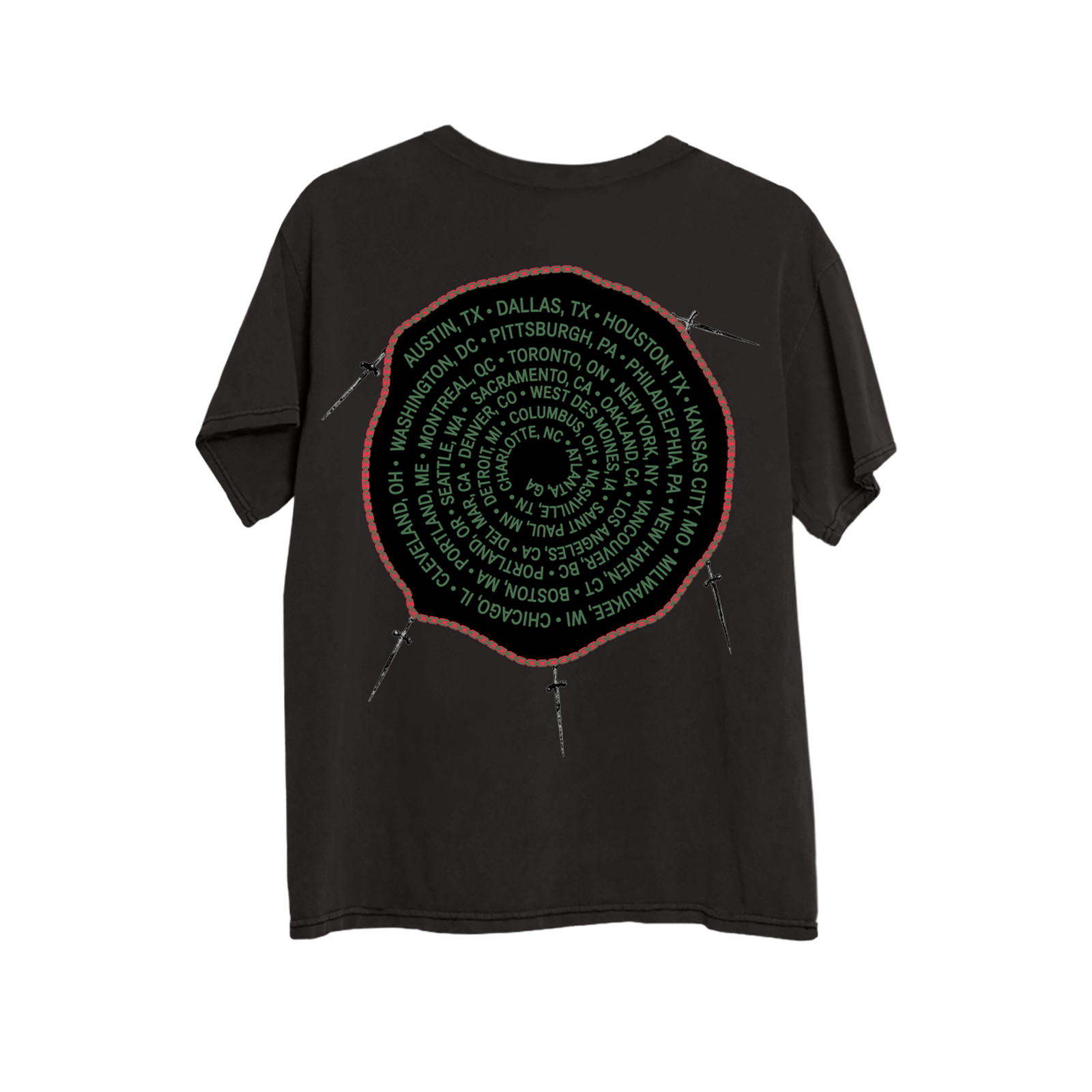 Black Tour T-Shirt
