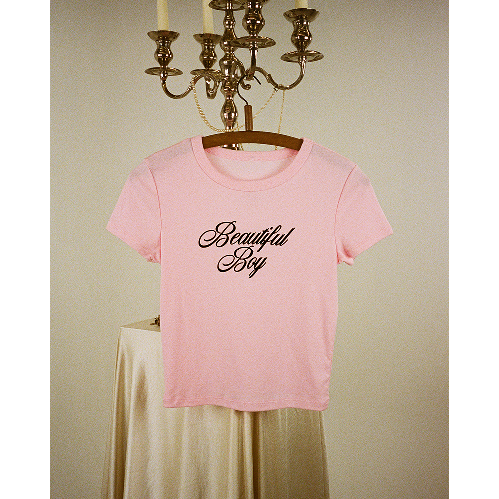 Beautiful Boy Ladies Baby Tee Mid