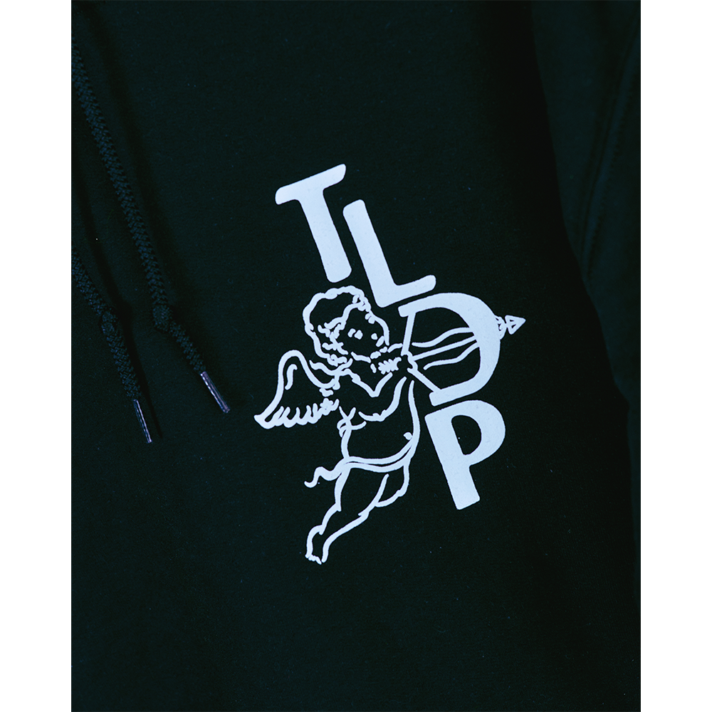 Black Logo Pullover Hoodie 8