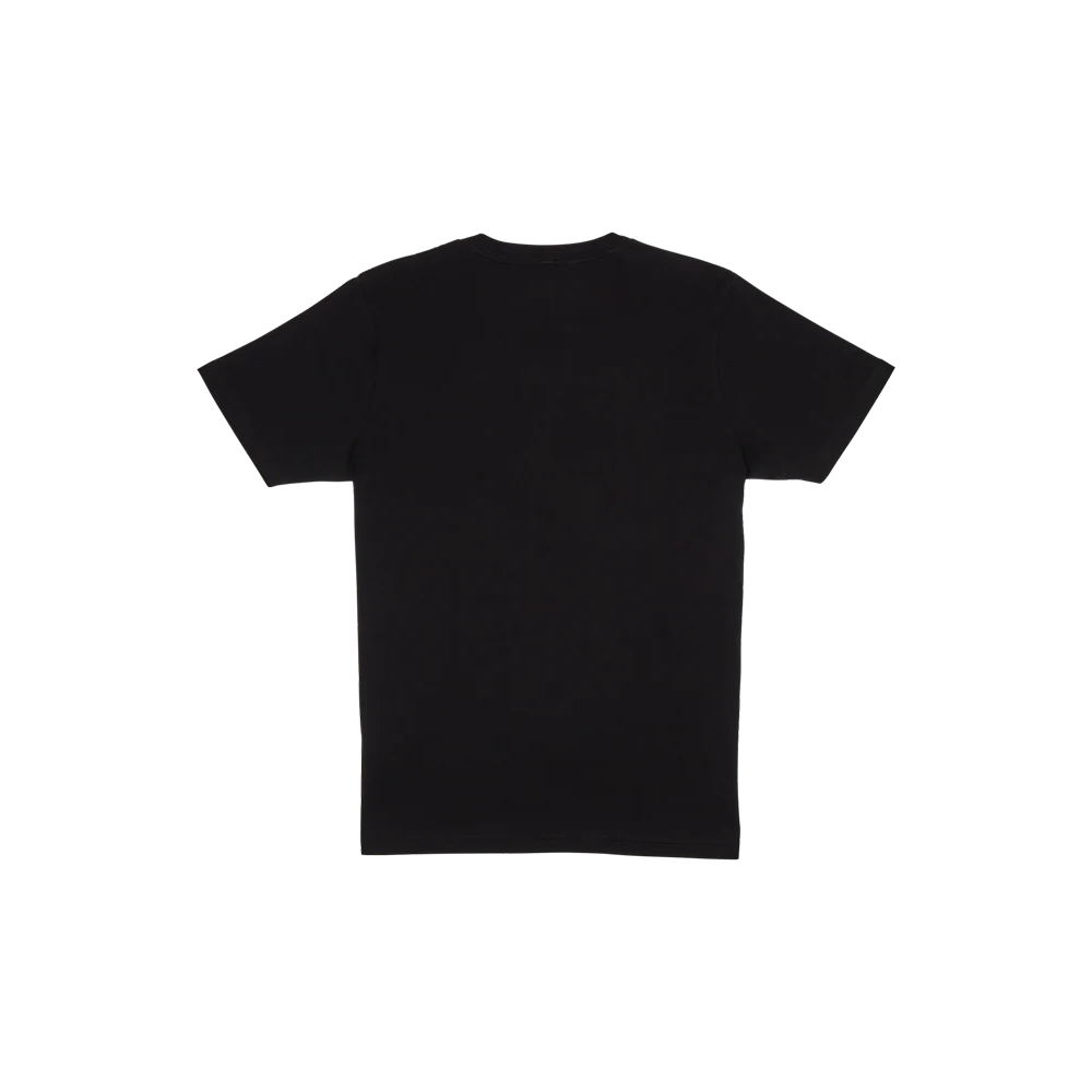 Black Logo Tee Back