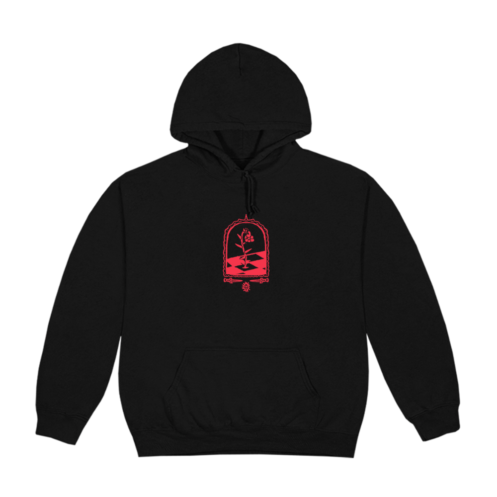 From The Pyre Black Hoodie Front
