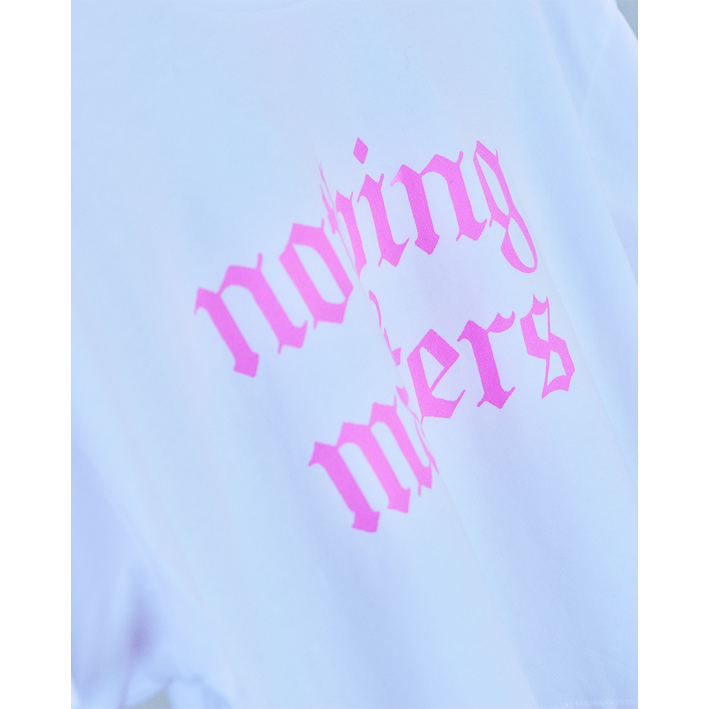 Nothing Matters White Crop Top 3